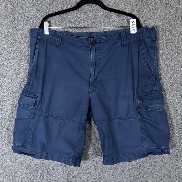 Polo Ralph Lauren Utility Classic Fit Cargo Shorts - Men's Size 40 - Blue - Picture 1 of 11